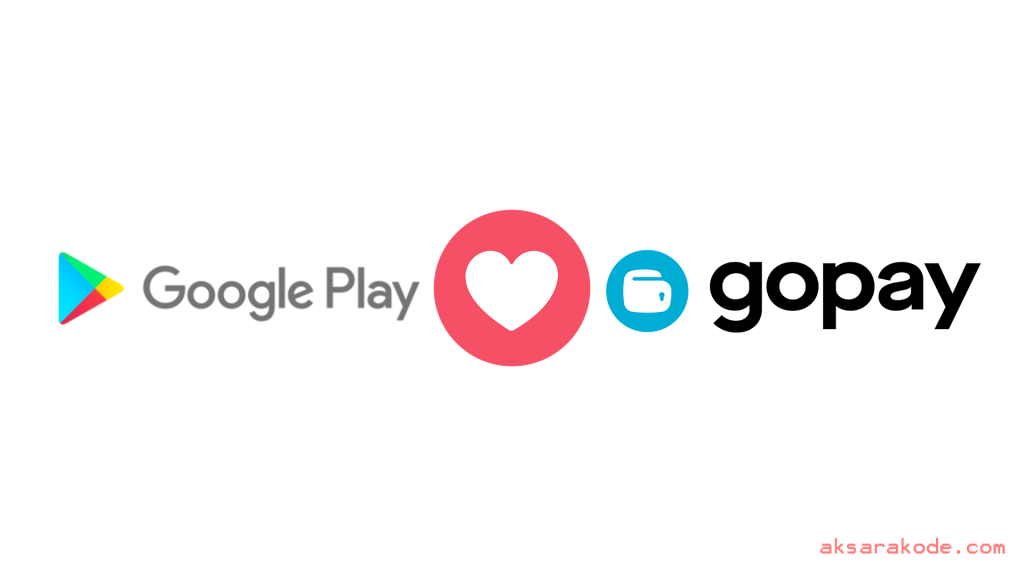 Gopay sebagai metode pembayaran Google Play Store