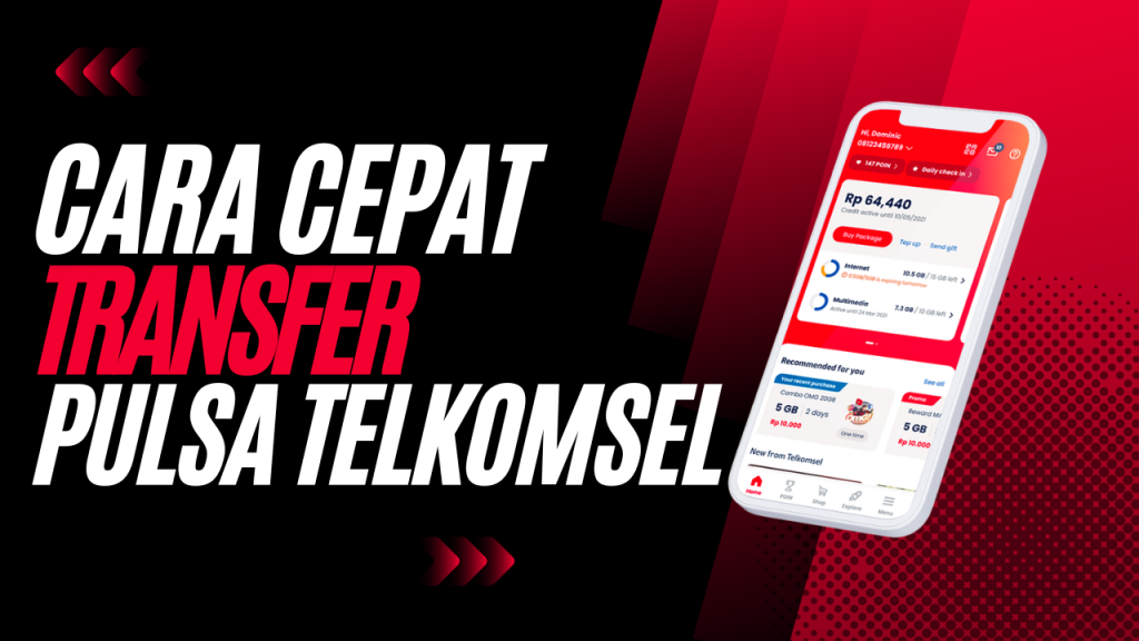 Cara Transfer Pulsa Telkomsel